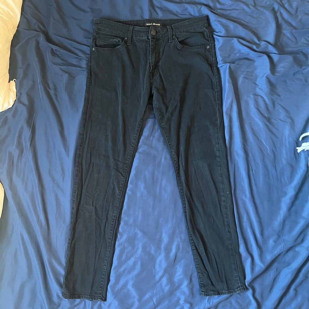 Mavi Men's Slim Fit Jeans - Midnight Blue